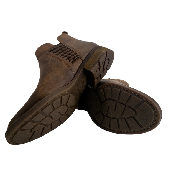 Born Brenta Chelsea Distressed Boots Brown -7.5 - Picture 5 of 5